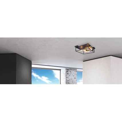 Globo - Φωτιστικό οροφής 3xE27/60W/230V