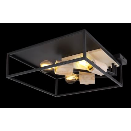 Globo - Φωτιστικό οροφής 3xE27/60W/230V