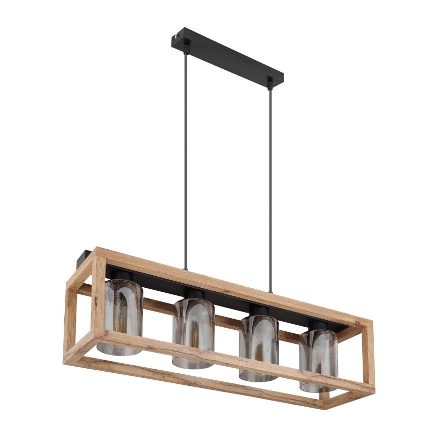 Globo - Πολύφωτο με συρματόσχοινο 4xE27/40W/230V