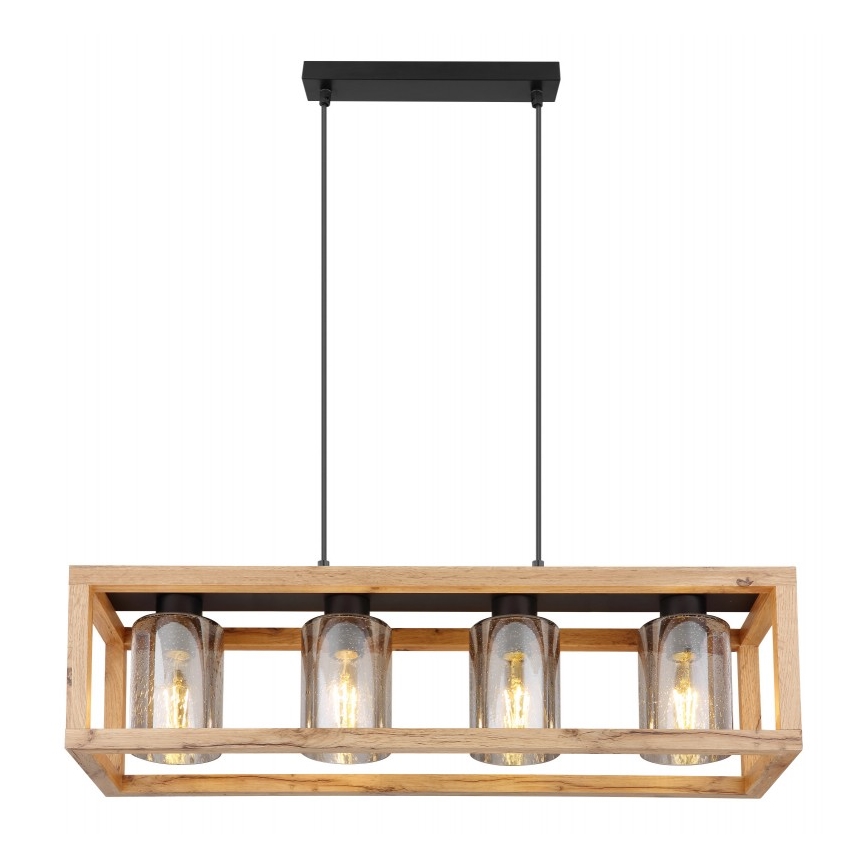 Globo - Πολύφωτο με συρματόσχοινο 4xE27/40W/230V