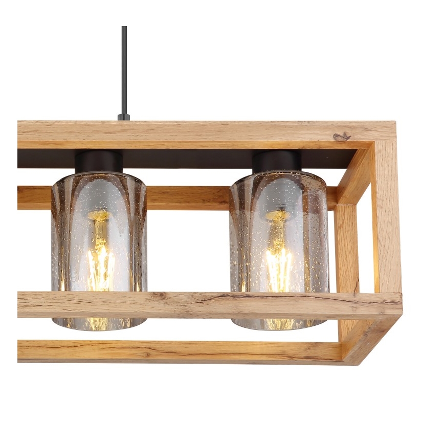 Globo - Πολύφωτο με συρματόσχοινο 4xE27/40W/230V