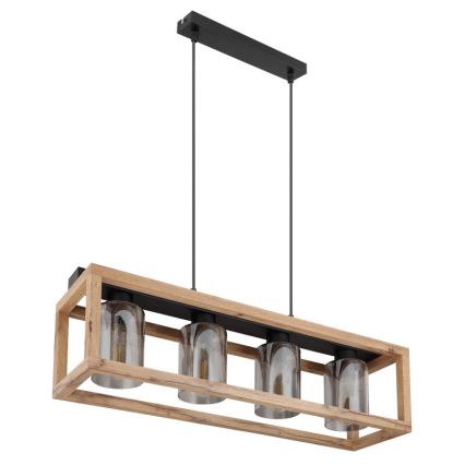 Globo - Πολύφωτο με συρματόσχοινο 4xE27/40W/230V