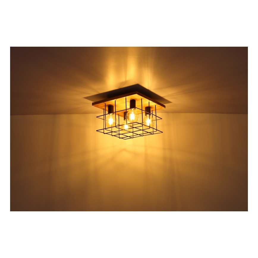 Globo - Φωτιστικό οροφής 4xE27/60W/230V
