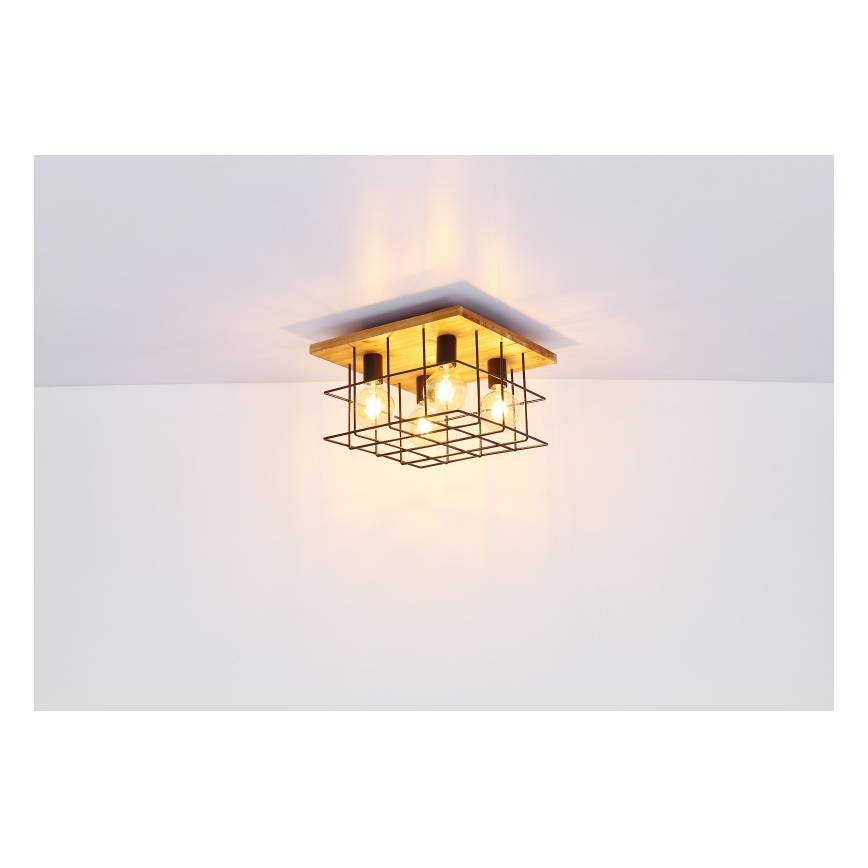 Globo - Φωτιστικό οροφής 4xE27/60W/230V