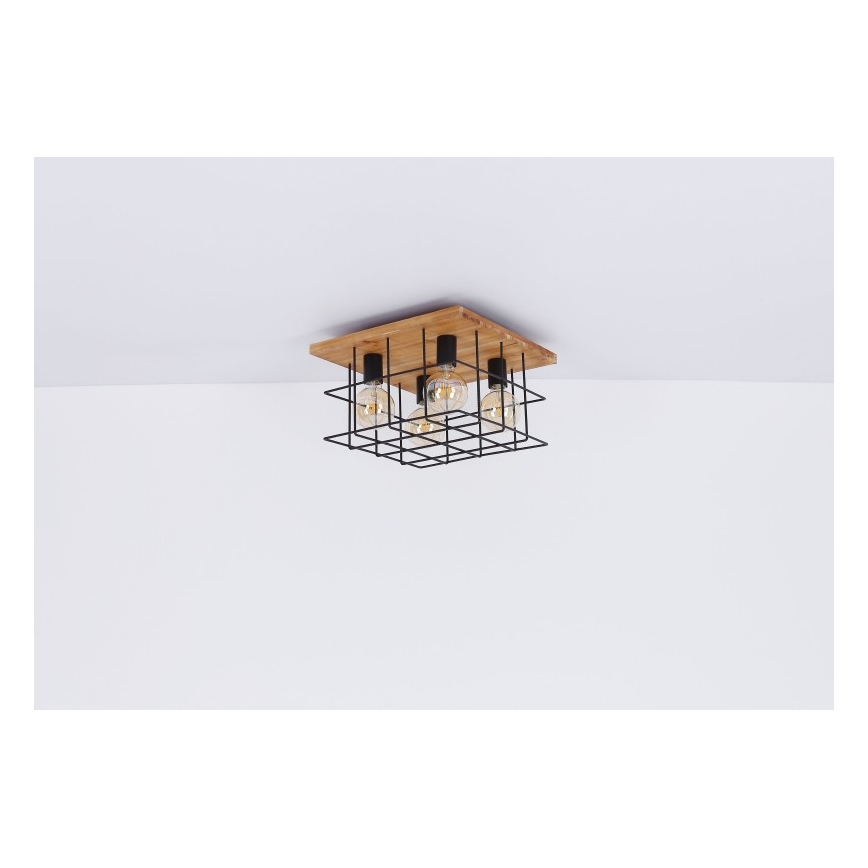 Globo - Φωτιστικό οροφής 4xE27/60W/230V