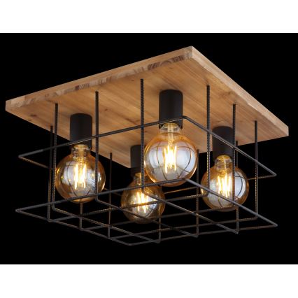 Globo - Φωτιστικό οροφής 4xE27/60W/230V