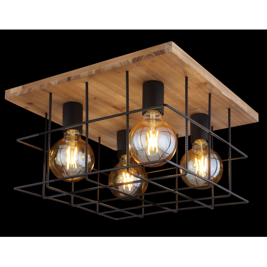 Globo - Φωτιστικό οροφής 4xE27/60W/230V