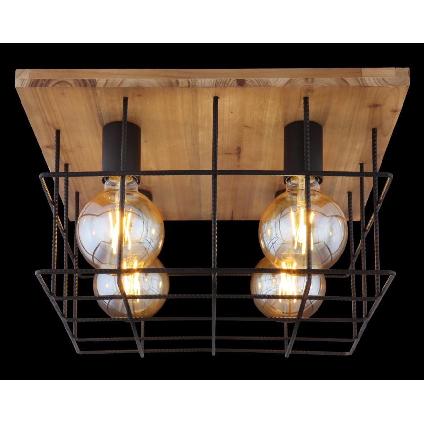 Globo - Φωτιστικό οροφής 4xE27/60W/230V