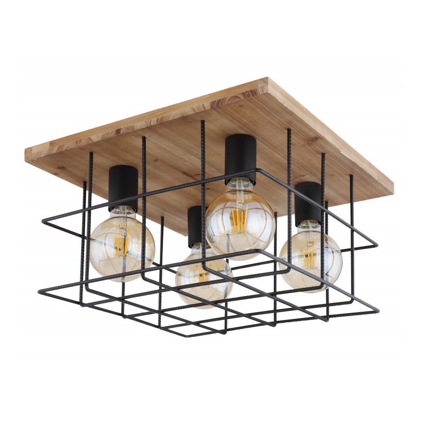 Globo - Φωτιστικό οροφής 4xE27/60W/230V