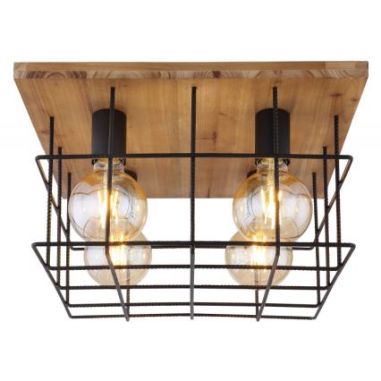 Globo - Φωτιστικό οροφής 4xE27/60W/230V