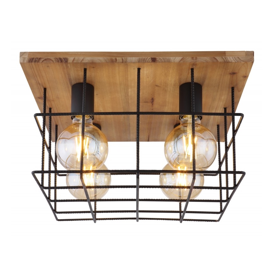 Globo - Φωτιστικό οροφής 4xE27/60W/230V