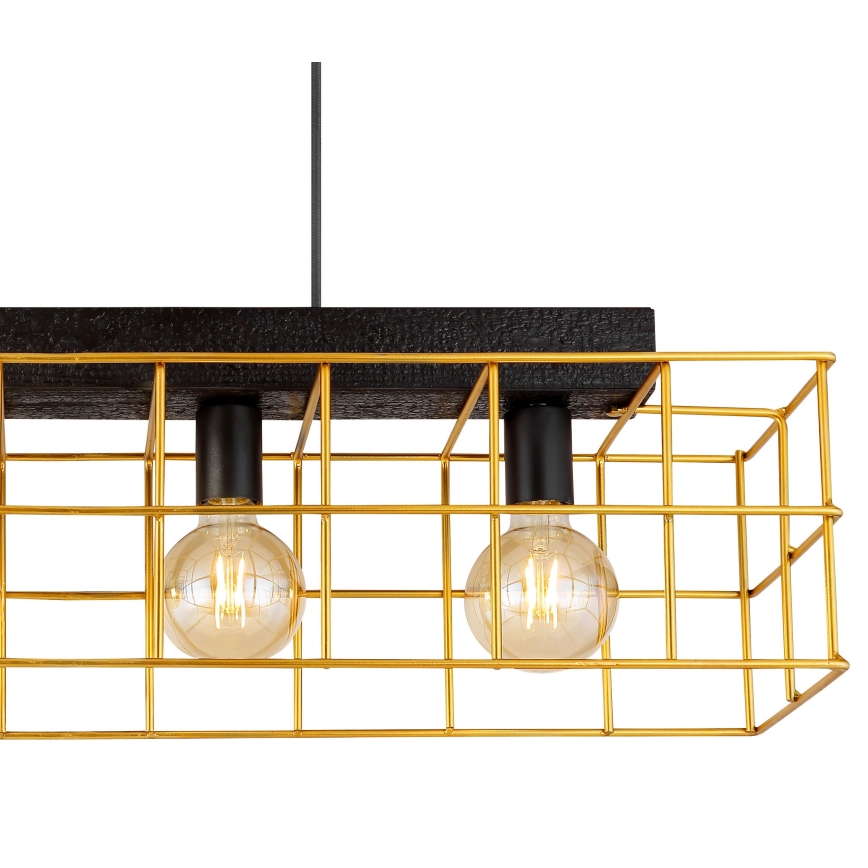 Globo - Κρεμαστό φωτιστικό οροφής ράγα 4xE27/60W/230V