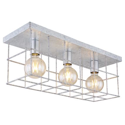 Globo 15530Z-3D - Φωτιστικό οροφής MERRIL 3xE27/60W/230V