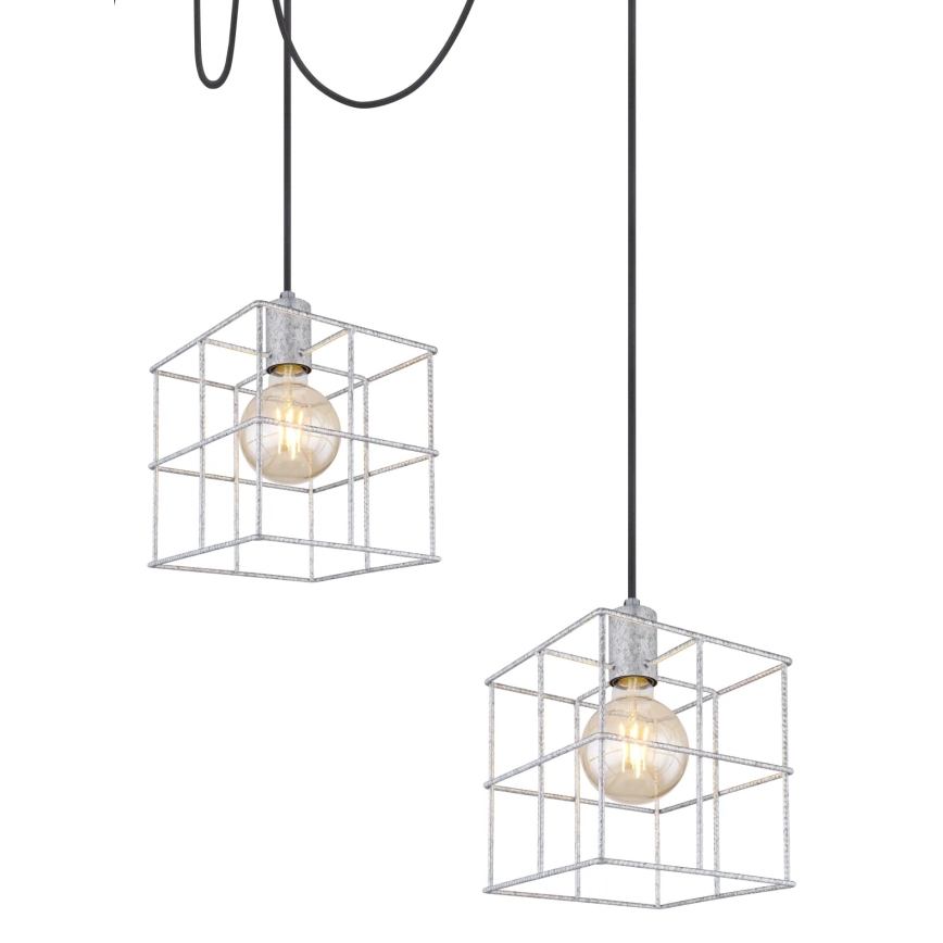 Globo 15530Z-3H1 - Κρεμαστό φωτιστικό οροφής MERRIL 3xE27/60W/230V