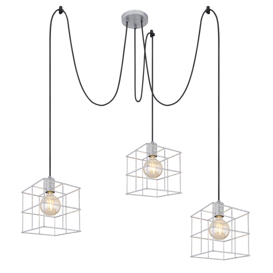 Globo 15530Z-3H1 - Κρεμαστό φωτιστικό οροφής MERRIL 3xE27/60W/230V