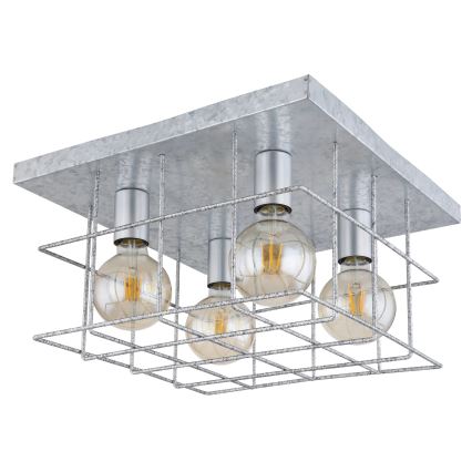 Globo 15530Z-4D - Φωτιστικό οροφής MERRIL 4xE27/60W/230V