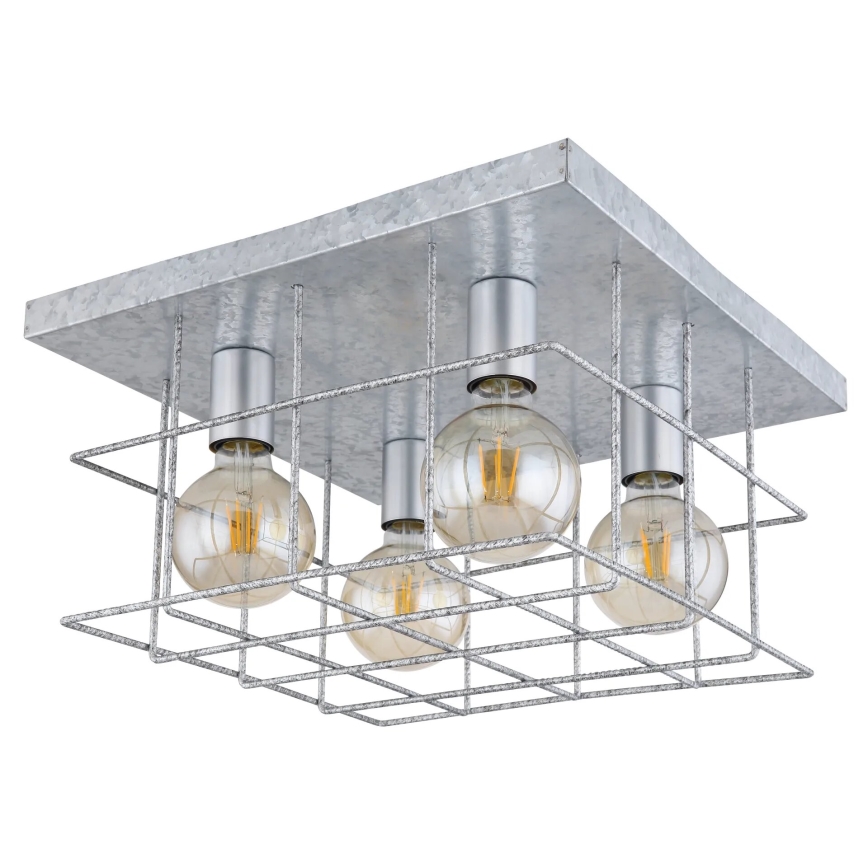 Globo 15530Z-4D - Φωτιστικό οροφής MERRIL 4xE27/60W/230V