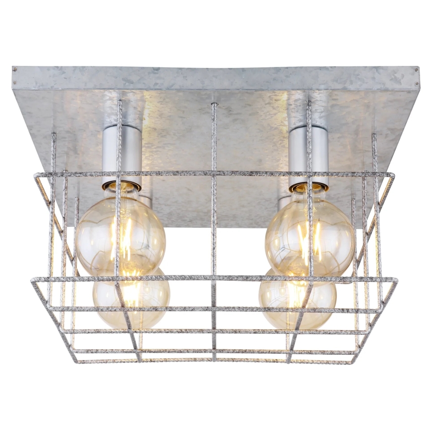 Globo 15530Z-4D - Φωτιστικό οροφής MERRIL 4xE27/60W/230V