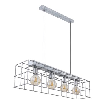 Globo 15530Z-4H - Κρεμαστό φωτιστικό οροφής MERRIL 4xE27/60W/230V