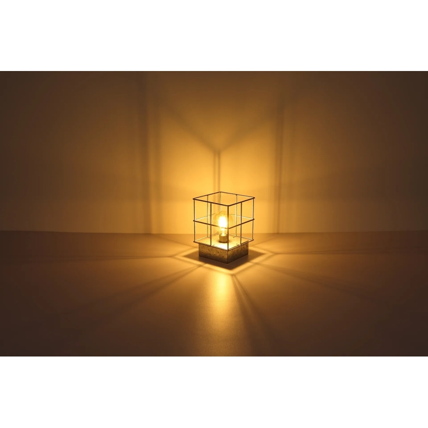 Globo 15530ZT - Eπιτραπέζιο φωτιστικό MERRIL 1xE27/60W/230V