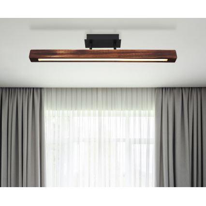 Globo - LED Πλαφονιέρα οροφής LED/20W/230V πεύκο