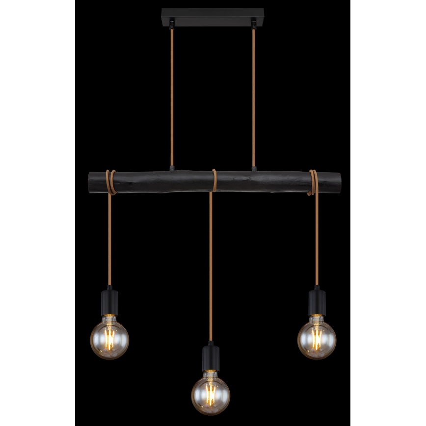 Globo - Πολύφωτο με συρματόσχοινο 3xE27/60W/230V