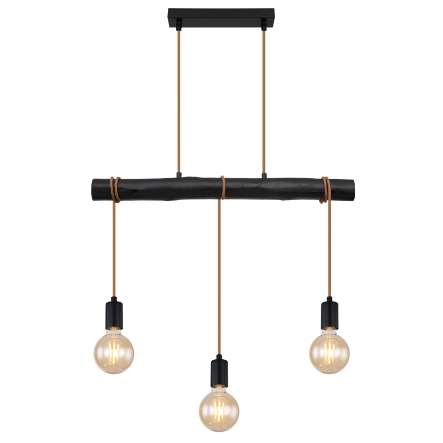 Globo - Πολύφωτο με συρματόσχοινο 3xE27/60W/230V