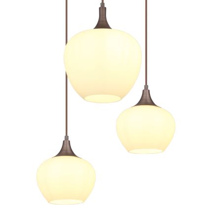 Globo - Κρεμαστό φωτιστικό οροφής 6xE27/40W/230V λευκό