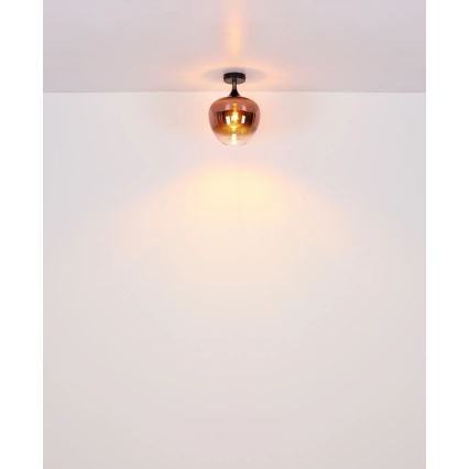 Globo - Φωτιστικό οροφής 1xE27/40W/230V χαλκός