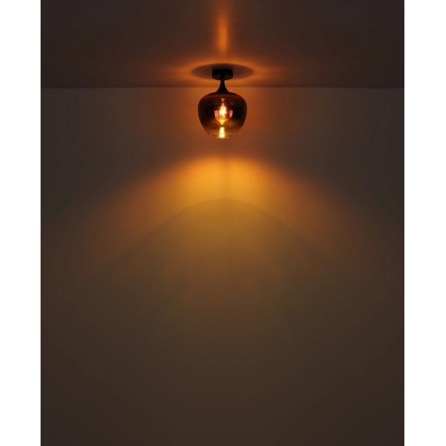 Globo - Φωτιστικό οροφής 1xE27/40W/230V χαλκός