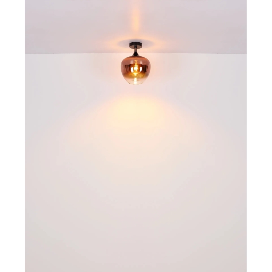 Globo - Φωτιστικό οροφής 1xE27/40W/230V χαλκός