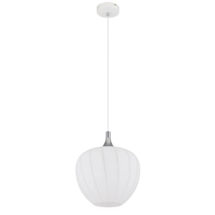 Globo - Κρεμαστό φωτιστικό οροφής 1xE27/60W/230V διάμετρος 29 cm λευκό