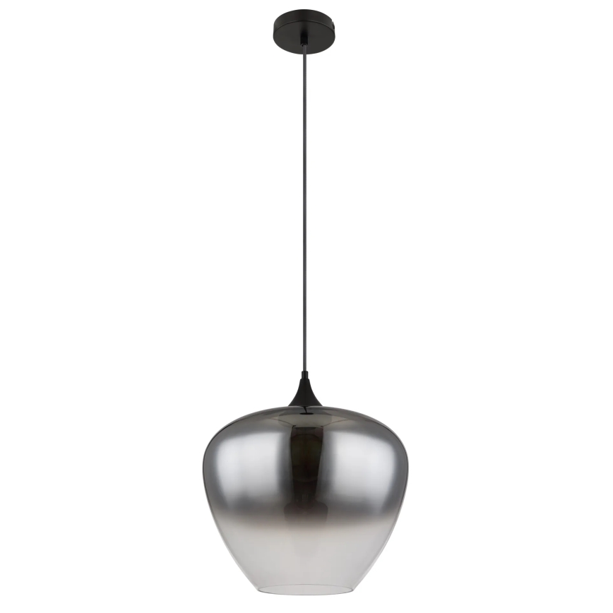 Globo - Κρεμαστό φωτιστικό οροφής 1xE27/60W/230V διάμετρος 40 cm μαύρο