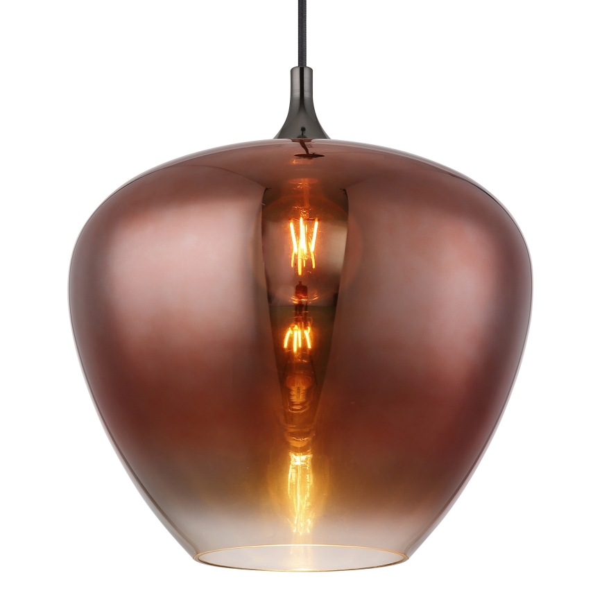 Globo - Κρεμαστό φωτιστικό οροφής 1xE27/60W/230V διάμετρος 40 cm χαλκός
