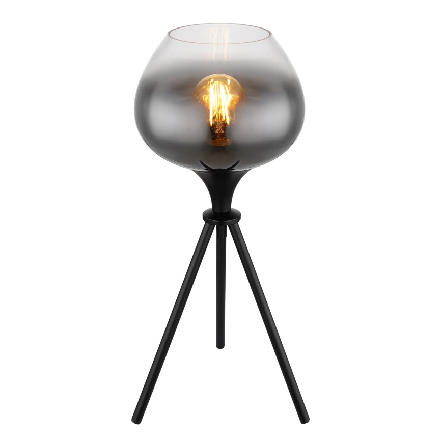 Globo - Επιτραπέζιο φωτιστικό 1xE27/40W/230V μαύρο