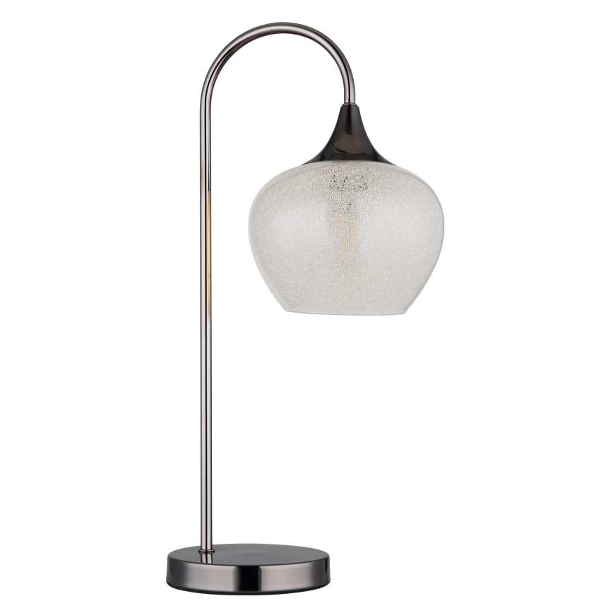 Globo - Eπιτραπέζιο φωτιστικό 1xE27/40W/230V λευκό/ανθρακί