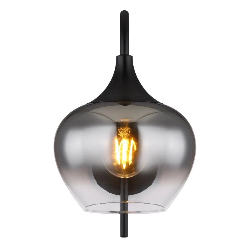 Globo - Λάμπα τοίχου 1xE27/40W/230V μαύρο