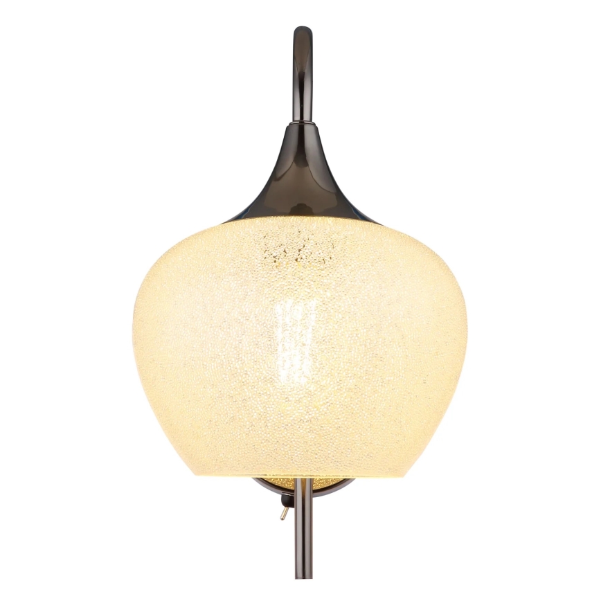 Globo - Λάμπα τοίχου 1xE27/40W/230V λευκό/ανθρακί