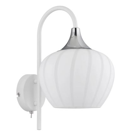 Globo - Λάμπα τοίχου 1xE27/40W/230V λευκό