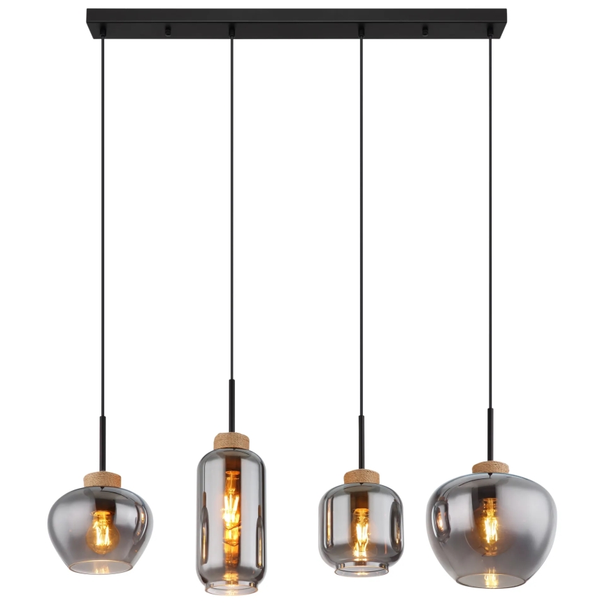 Globo - Κρεμαστό φωτιστικό οροφής 4xE27/40W/230V