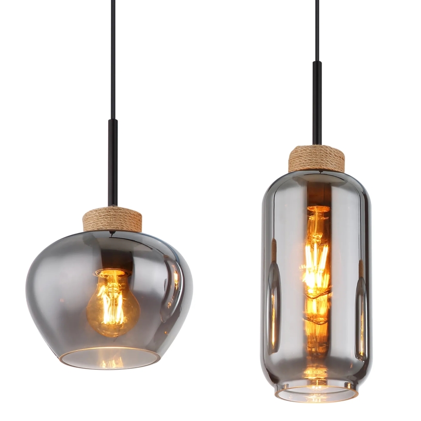 Globo - Κρεμαστό φωτιστικό οροφής 4xE27/40W/230V