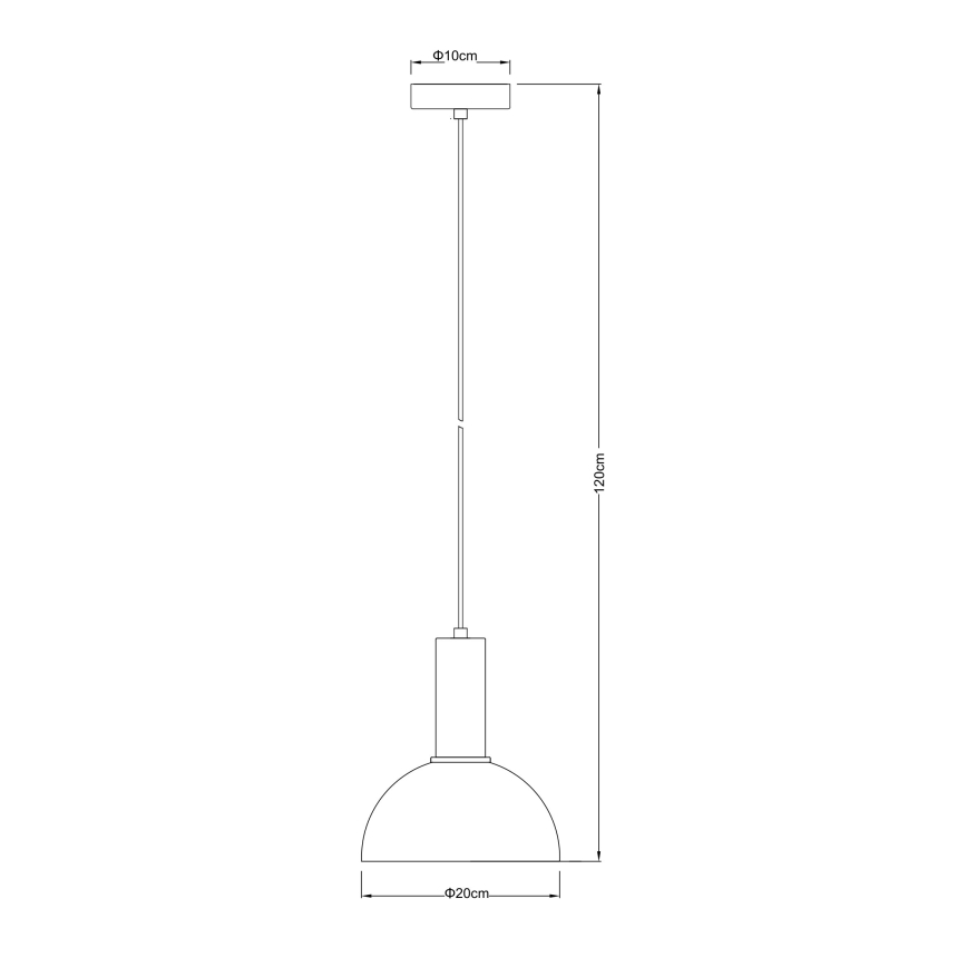 Globo -Κρεμαστό φωτιστικό οροφής 1xE27/15W/230V