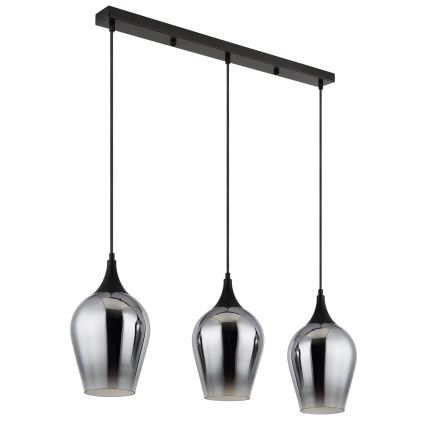 Globo - Κρεμαστό φωτιστικό οροφής 3xE27/60W/230V