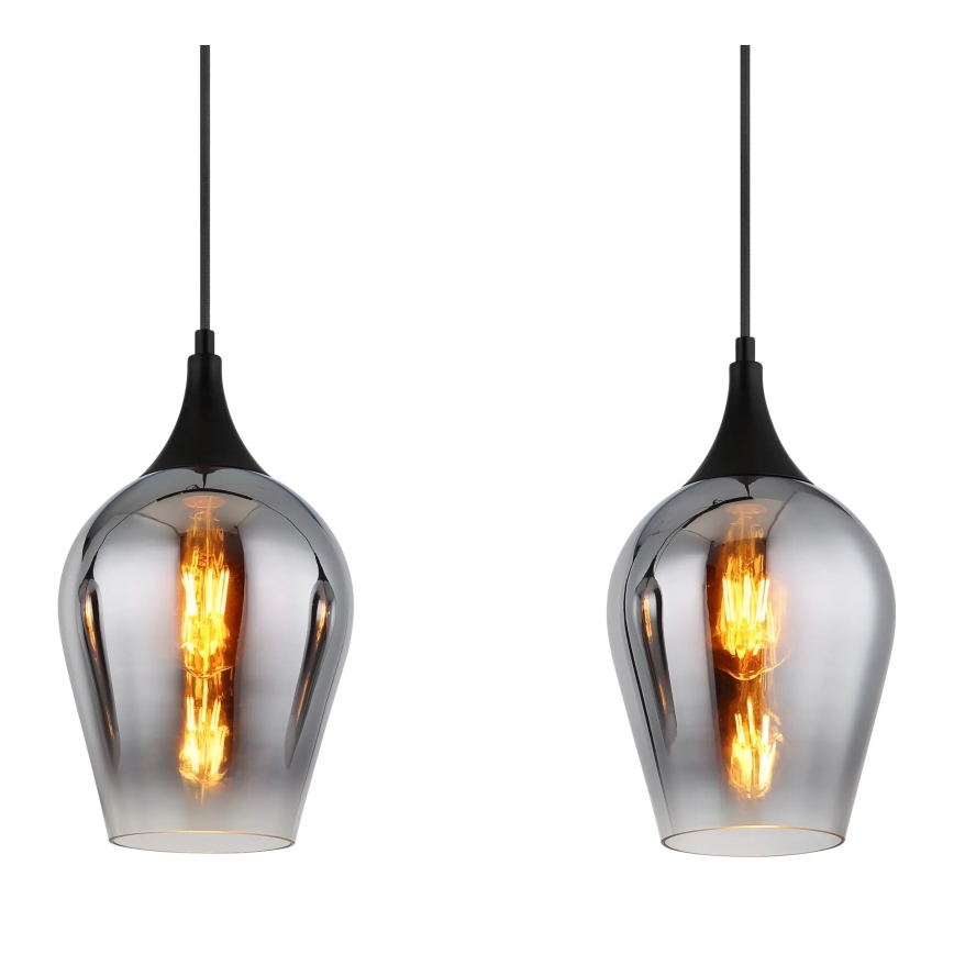 Globo - Κρεμαστό φωτιστικό οροφής 3xE27/60W/230V