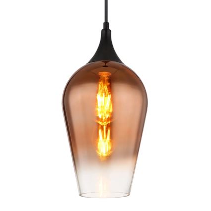 Globo - Κρεμαστό φωτιστικό οροφής 1xE27/60W/230V διάμετρος 18 cm χαλκός