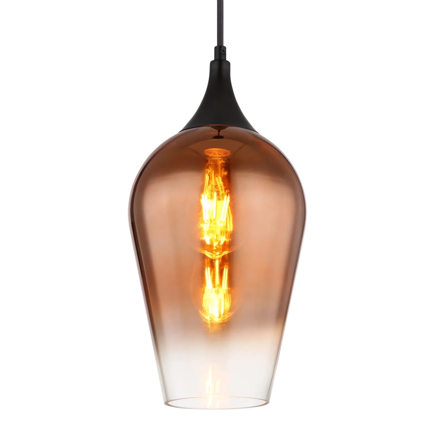 Globo - Κρεμαστό φωτιστικό οροφής 1xE27/60W/230V διάμετρος 18 cm χαλκός