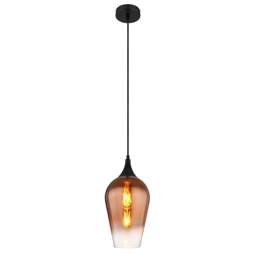 Globo - Κρεμαστό φωτιστικό οροφής 1xE27/60W/230V διάμετρος 18 cm χαλκός