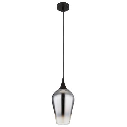Globo - Κρεμαστό φωτιστικό οροφής 1xE27/60W/230V διάμετρος 18 cm μαύρο