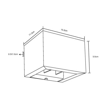 Globo - Φωτιστικό τοίχου LED LED/8W/230V κρεμ