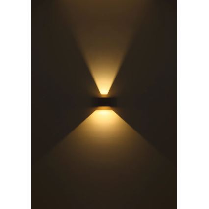 Globo - Φωτιστικό τοίχου LED LED/8W/230V καφέ